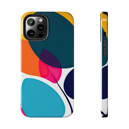 Coques de téléphone - Motif feuilles colorées