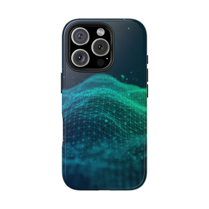 Coque de téléphone - Design vague numérique