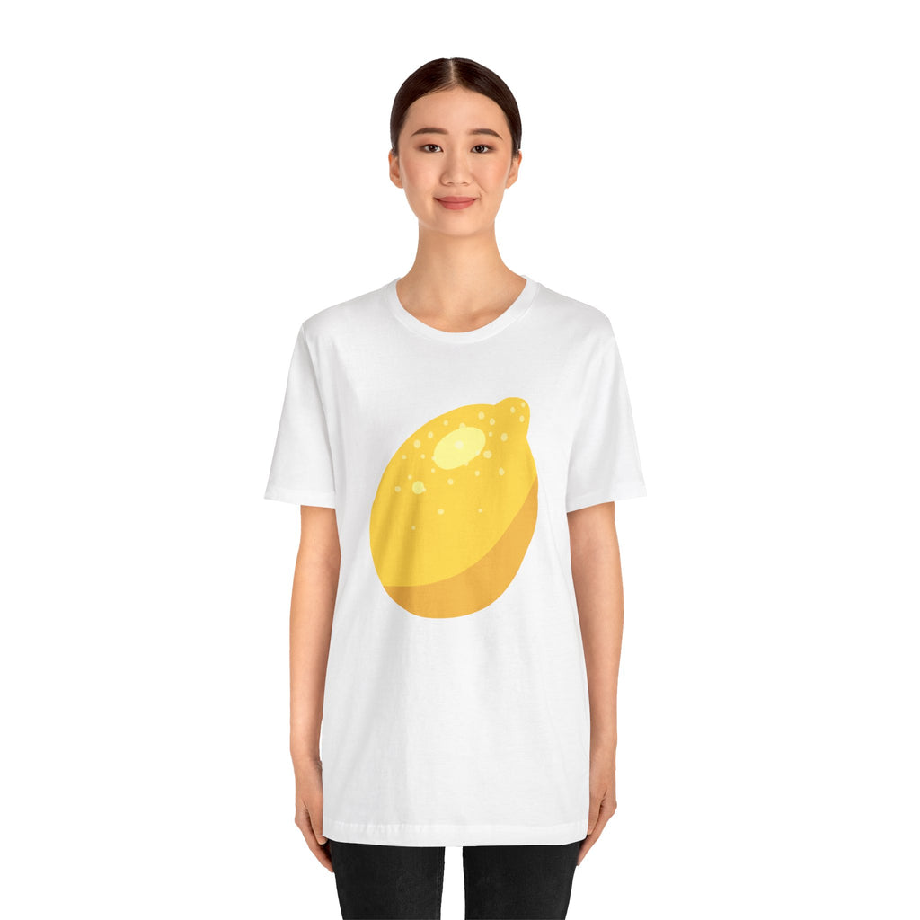 Stylized Lemon T-Shirt – Fruity and Bright Design