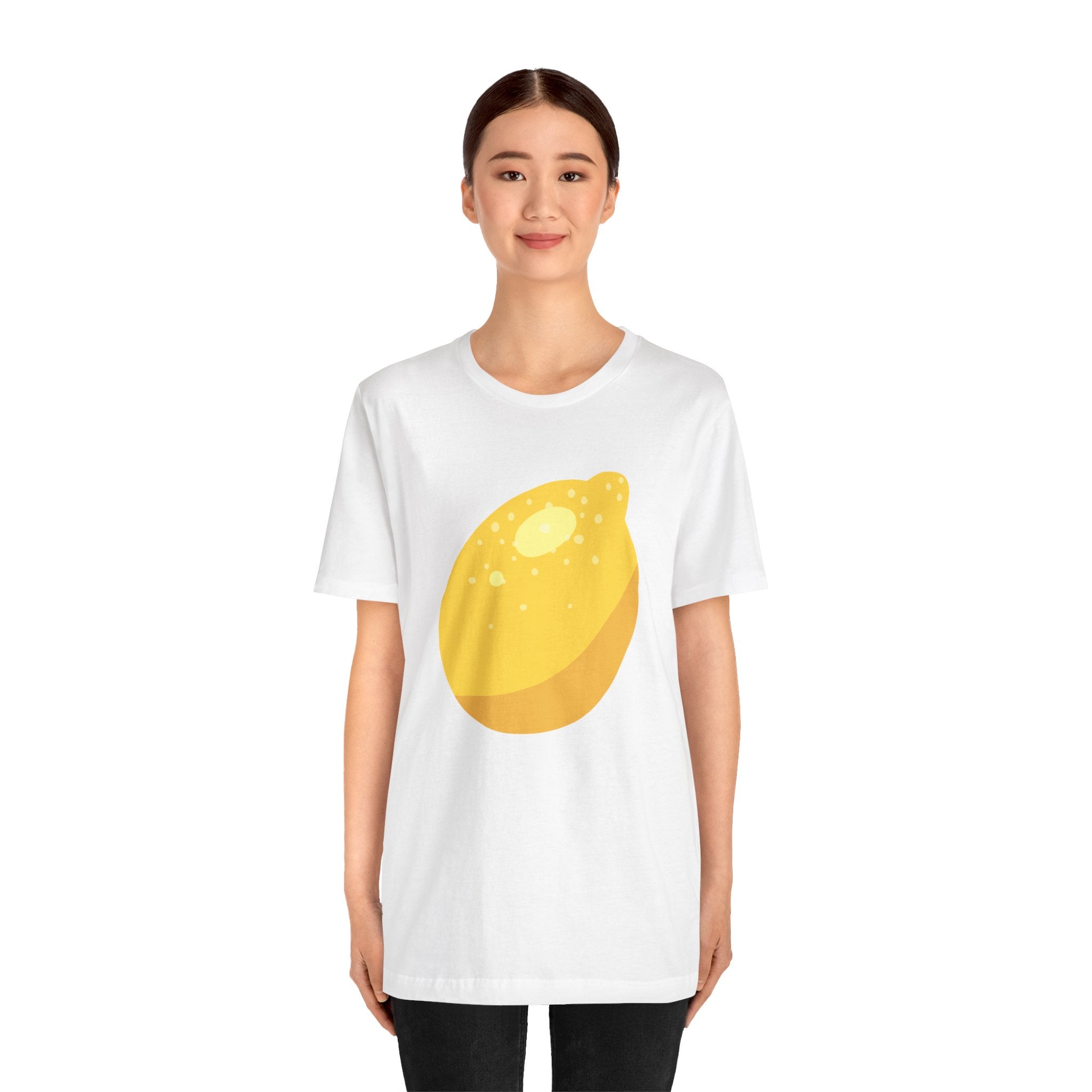Stylized Lemon T-Shirt – Fruity and Bright Design