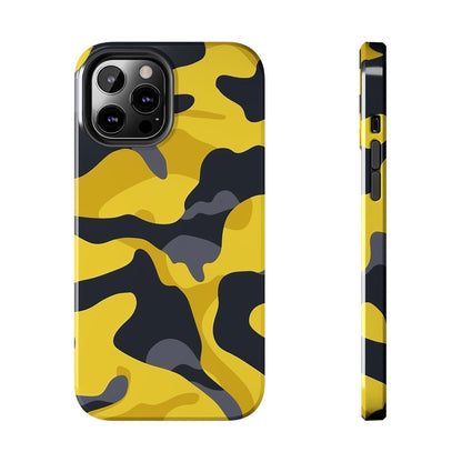 Coque de téléphone Militaire Jaune & Noir