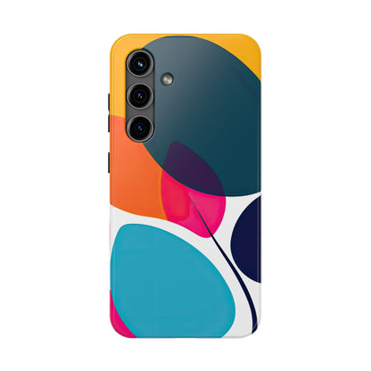 Coques de téléphone - Motif feuilles colorées