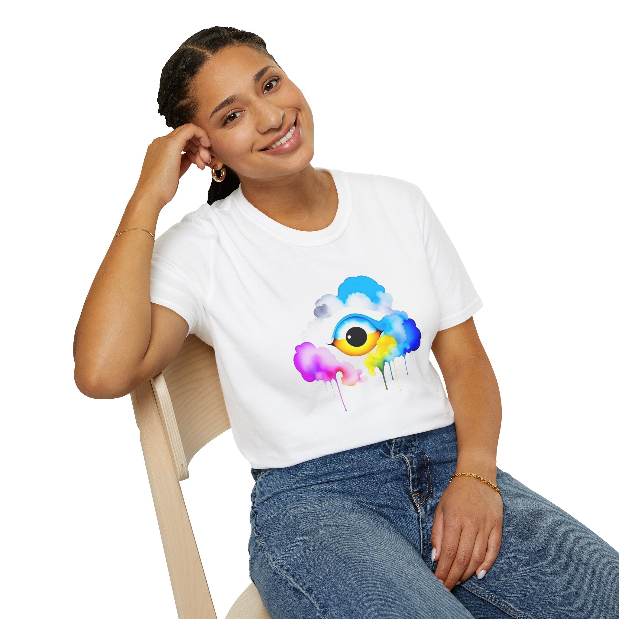 Spiritual Awakening T-shirt – Colorful Mystic Eye