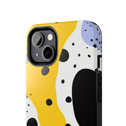 Coque de téléphone abstraite colorée