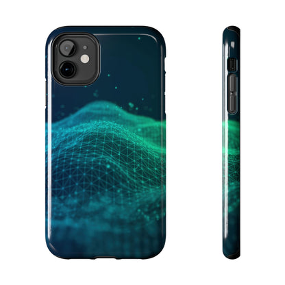 Coque de téléphone - Design vague numérique