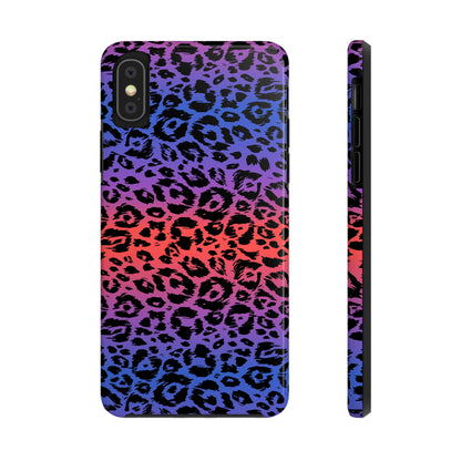 Coque de téléphone à imprimé léopard