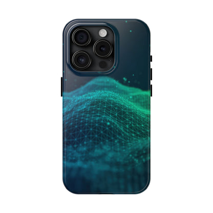 Coque de téléphone - Design vague numérique
