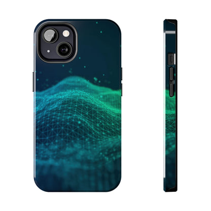 Coque de téléphone - Design vague numérique