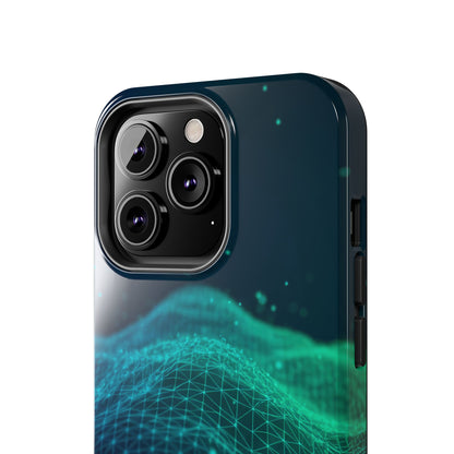 Coque de téléphone - Design vague numérique