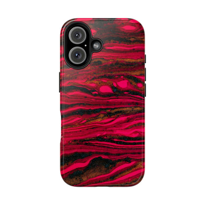 Étui de téléphone élégant en marbre