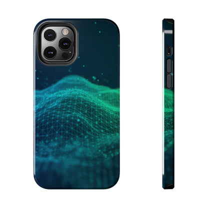 Coque de téléphone - Design vague numérique