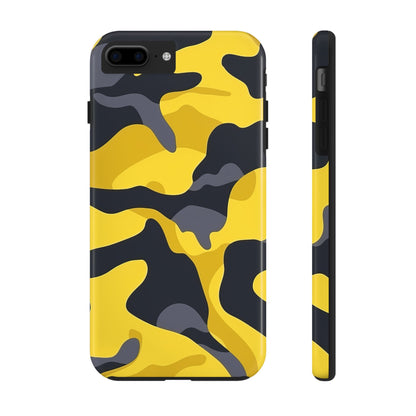 Coque de téléphone Militaire Jaune & Noir