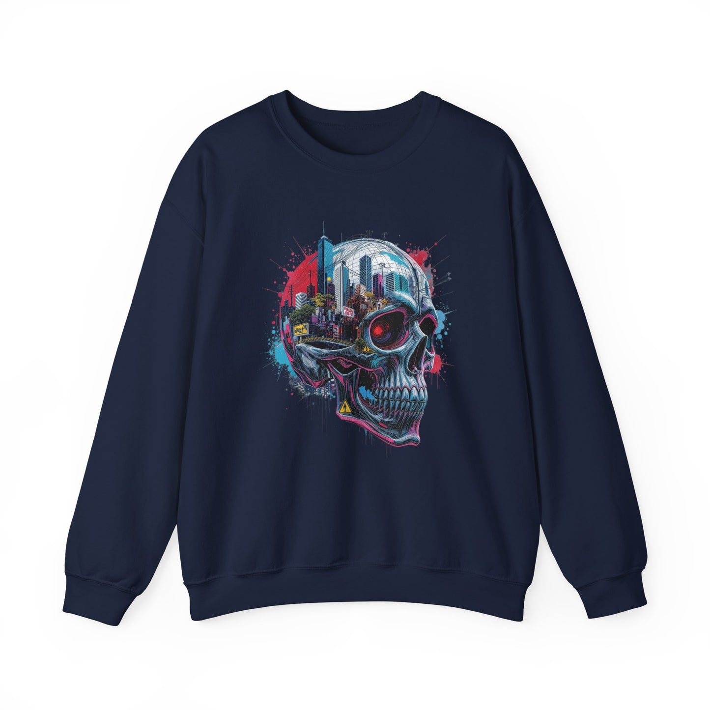 Crâne cybernétique Sweatshirt