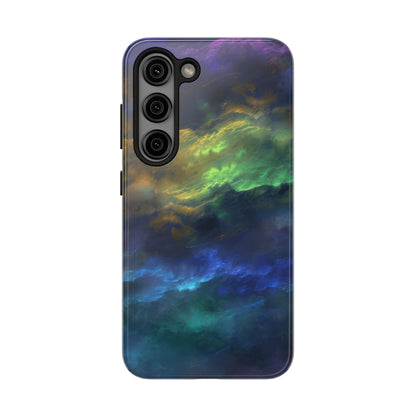 Coque de téléphone - Motif nuages colorés