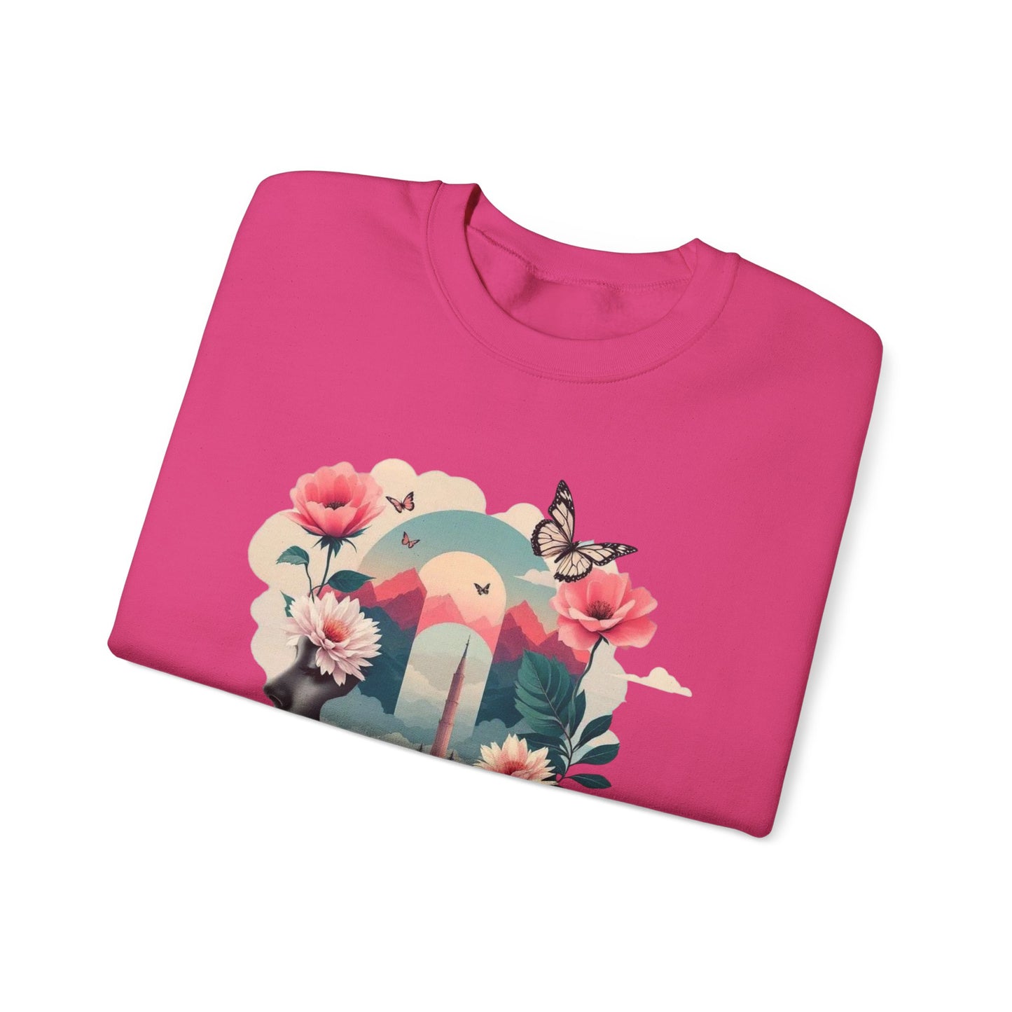 Floral Mindscape Sweatshirt