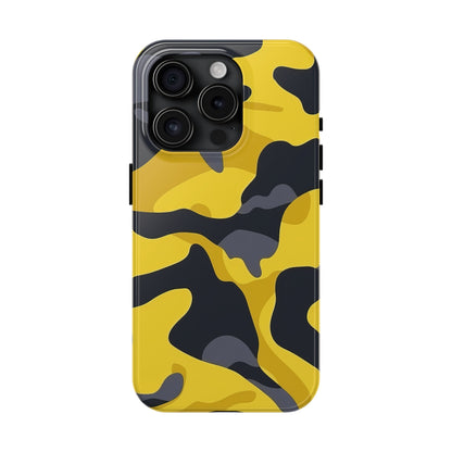Coque de téléphone Militaire Jaune & Noir