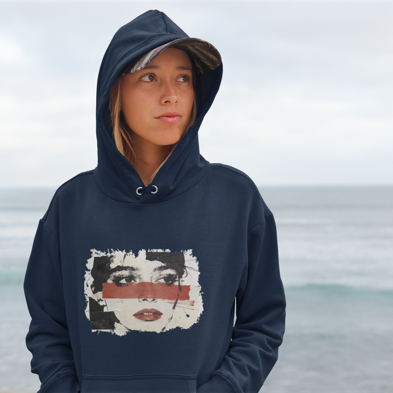 Women's Designer Fleece Hoodie