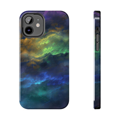 Coque de téléphone - Motif nuages colorés