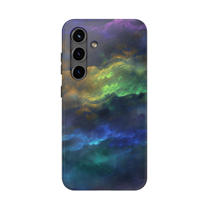 Coque de téléphone - Motif nuages colorés