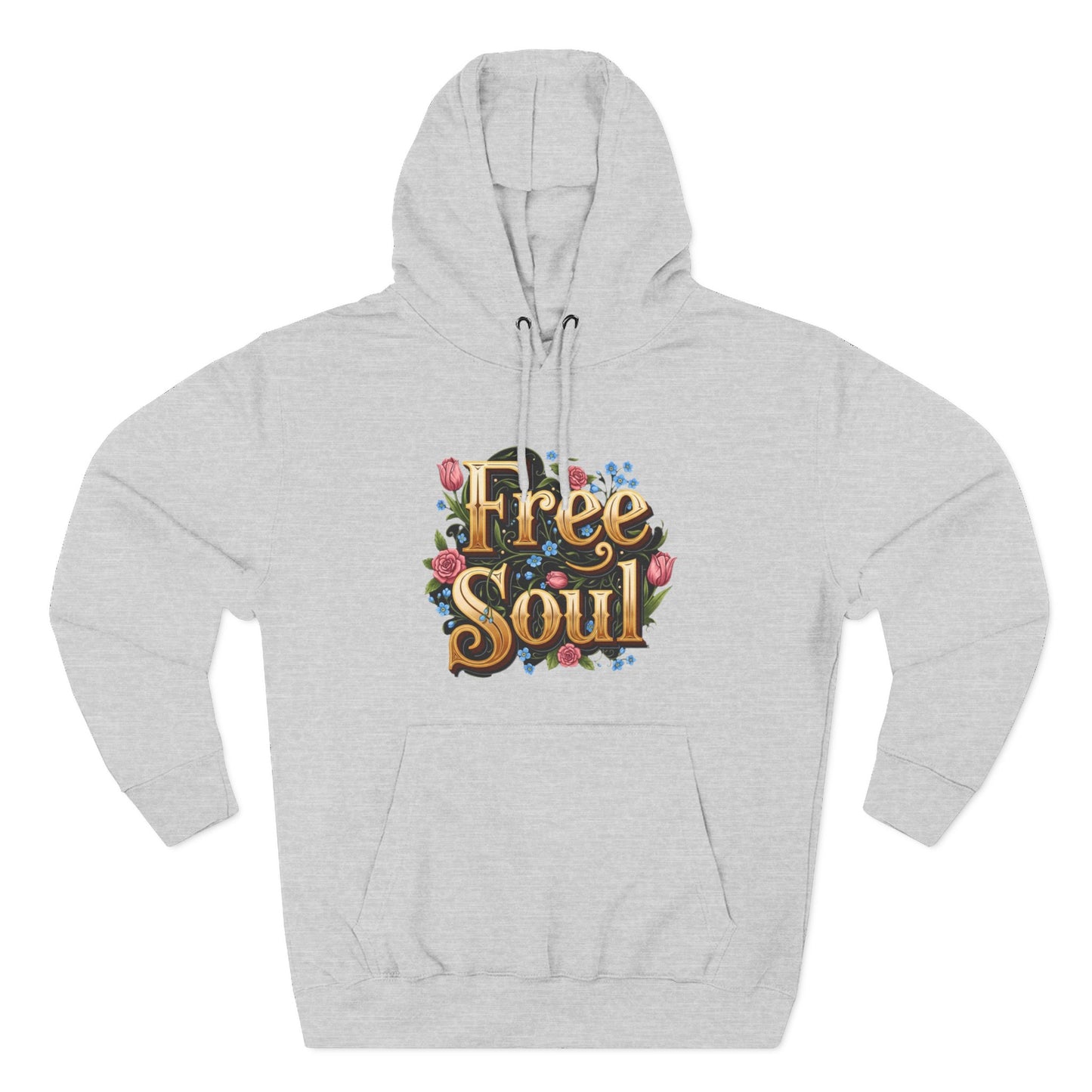 Sweat à capuche en polaire - Design Free Soul