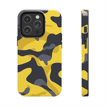 Coque de téléphone Militaire Jaune & Noir