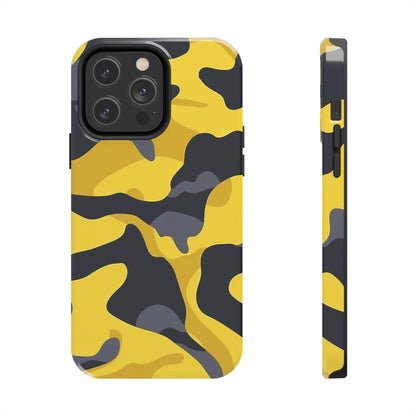Coque de téléphone Militaire Jaune & Noir
