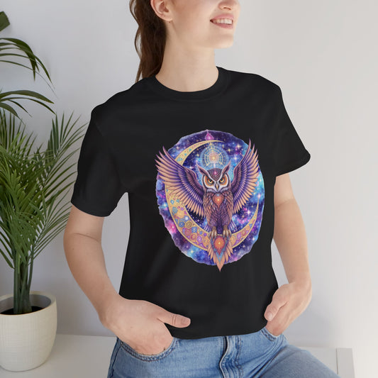 T-shirt Hibou Mystique