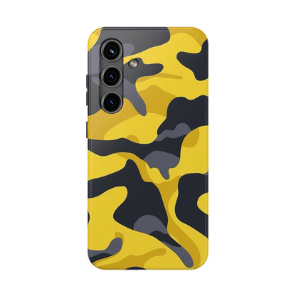 Coque de téléphone Militaire Jaune & Noir