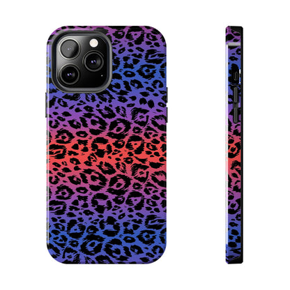 Coque de téléphone à imprimé léopard