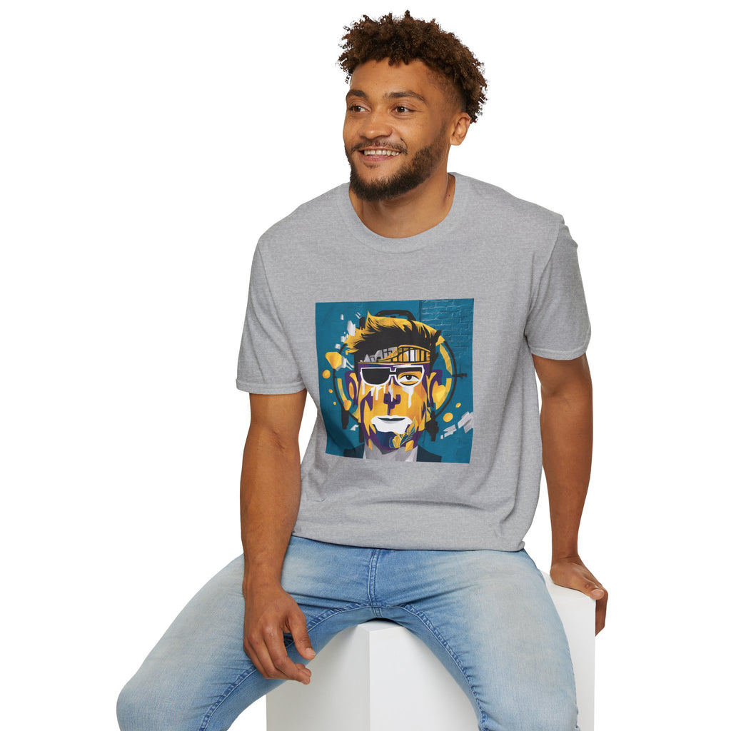 Abstract painting t-shirt