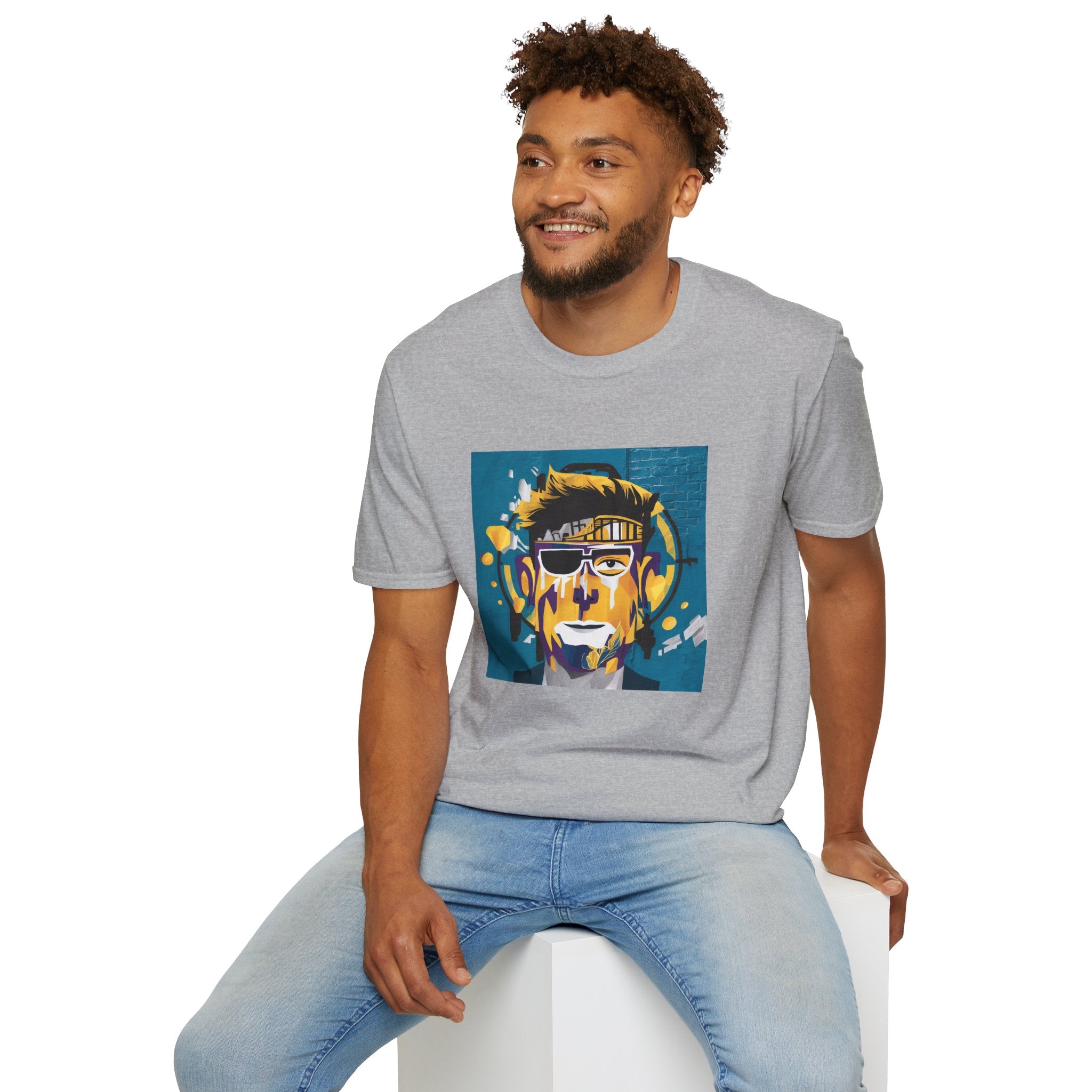 Abstract painting t-shirt