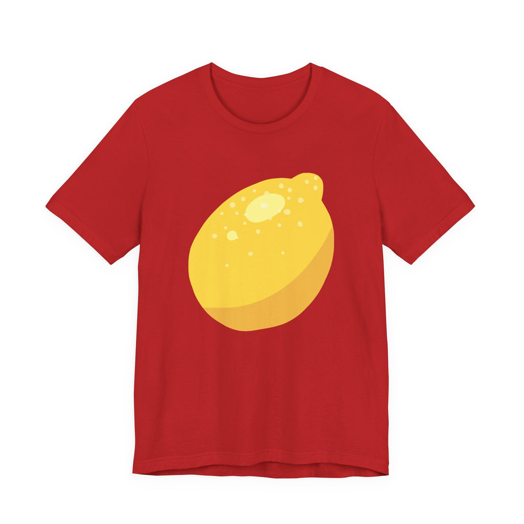 Stylized Lemon T-Shirt – Fruity and Bright Design