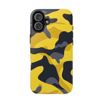 Coque de téléphone Militaire Jaune & Noir