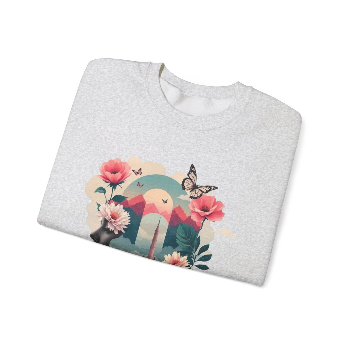 Floral Mindscape Sweatshirt