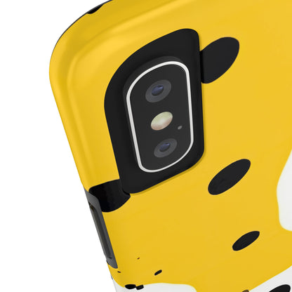 Coque de téléphone abstraite colorée