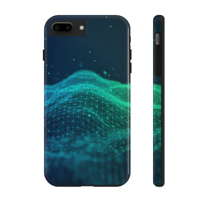 Coque de téléphone - Design vague numérique