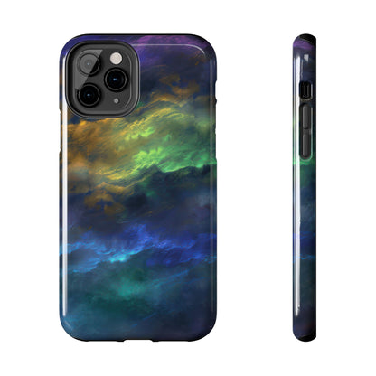 Coque de téléphone - Motif nuages colorés