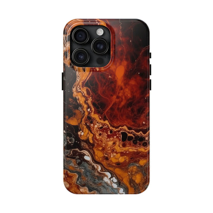 Coques de téléphone - Design couleur rouille