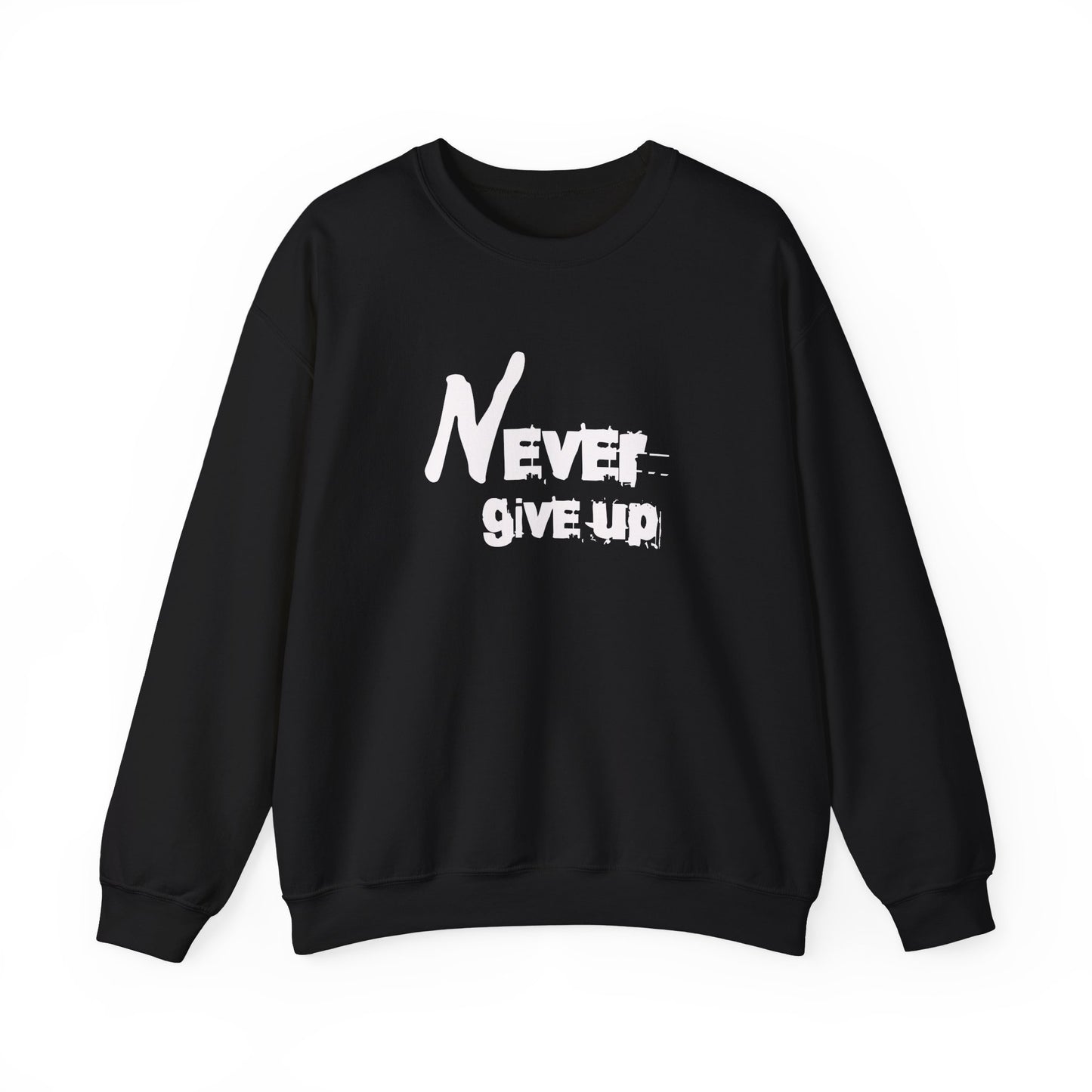 Sweat-shirt "N'abandonnez jamais"