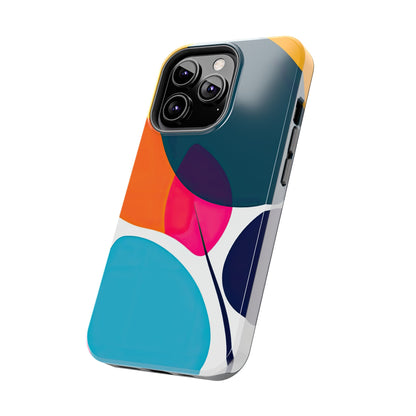 Coques de téléphone - Motif feuilles colorées