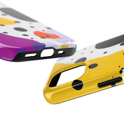 Coque de téléphone abstraite colorée