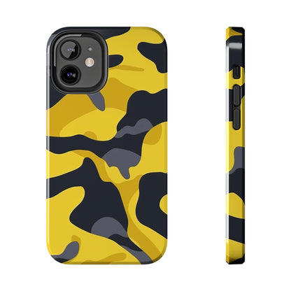 Coque de téléphone Militaire Jaune & Noir
