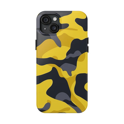 Coque de téléphone Militaire Jaune & Noir
