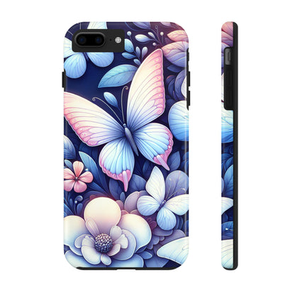 Coque de téléphone - Papillon bleu