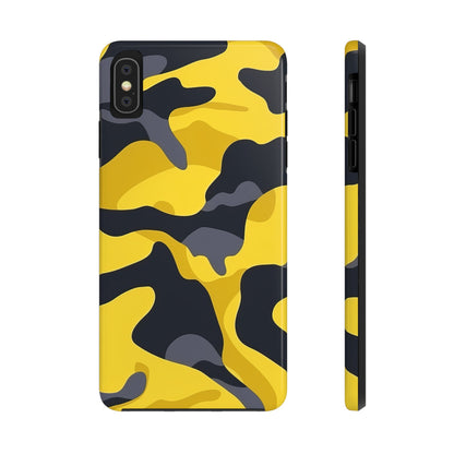Coque de téléphone Militaire Jaune & Noir