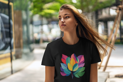 T-shirt/Feuilles vibrantes