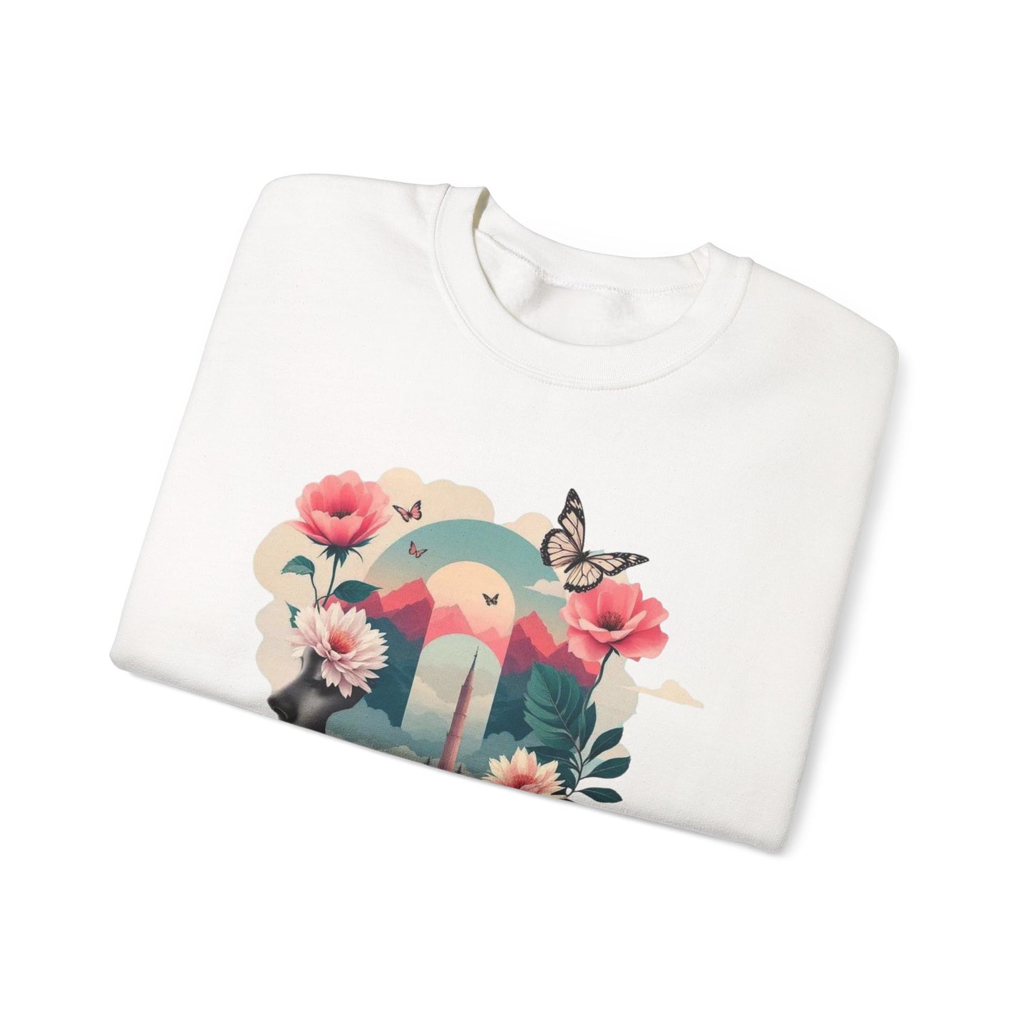 Floral Mindscape Sweatshirt