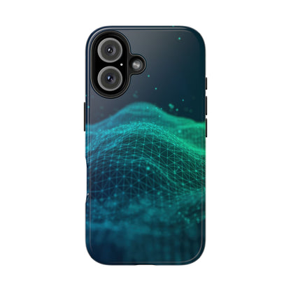 Coque de téléphone - Design vague numérique