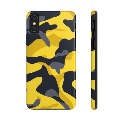 Coque de téléphone Militaire Jaune & Noir