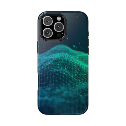 Coque de téléphone - Design vague numérique